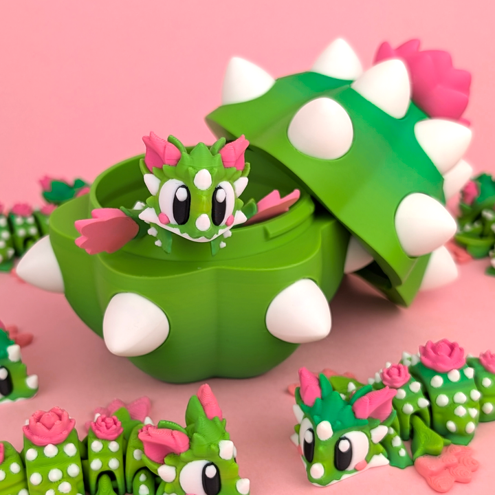 Big Eyed Cactus Bloom Dragon