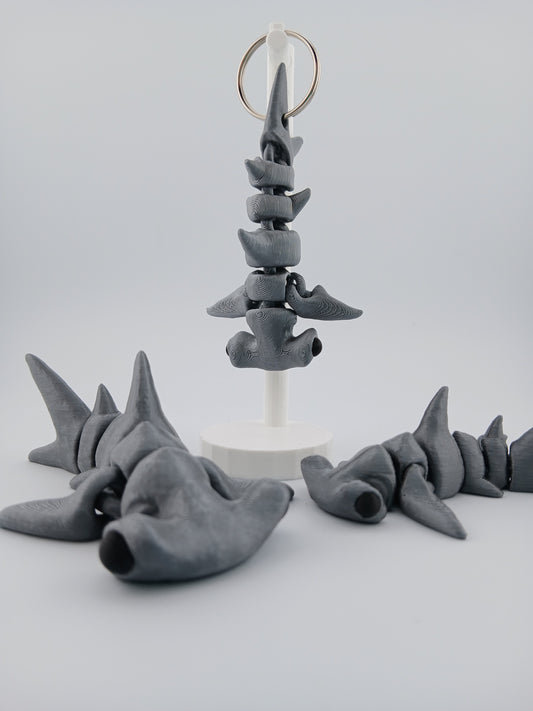 Baby Hammerhead Keychain