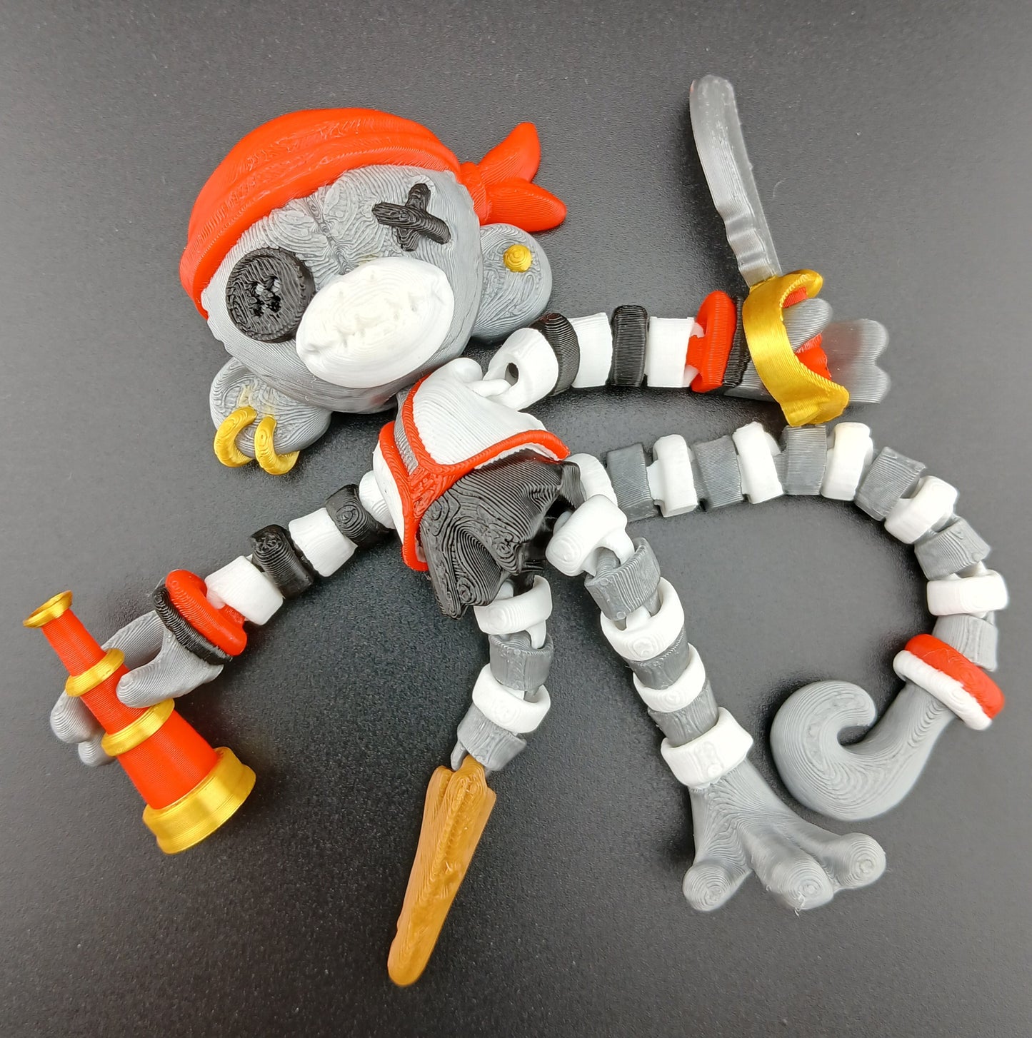 Sock Monkey Pirate