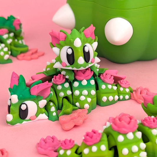 Big Eyed Cactus Bloom Dragon