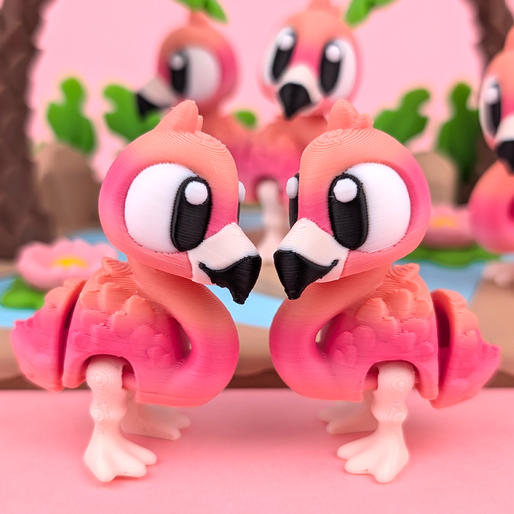 Big Eyed Flamingo