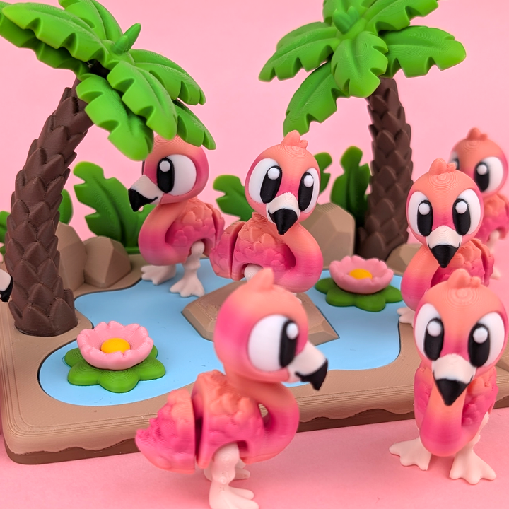 Big Eyed Flamingo