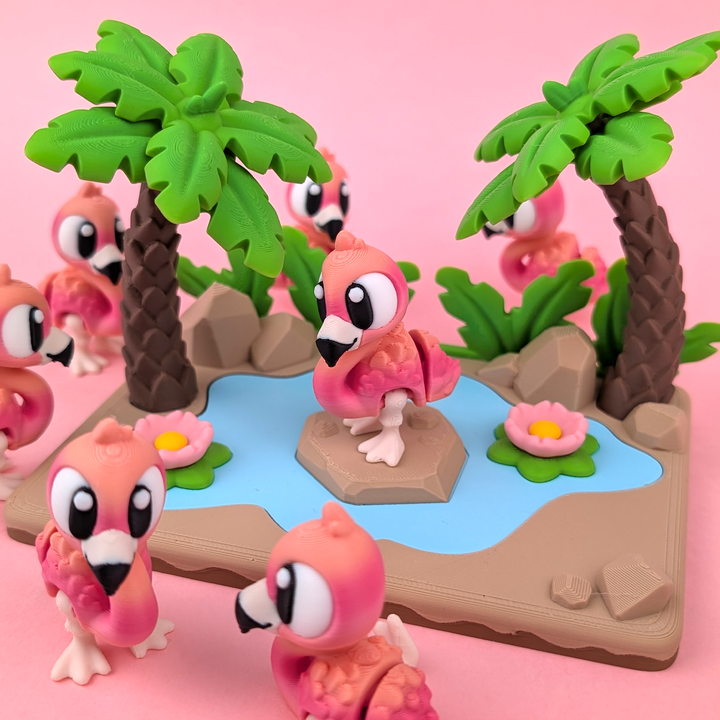 Flamingo Habitat