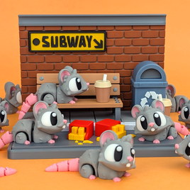 Street Snack Corner Playset