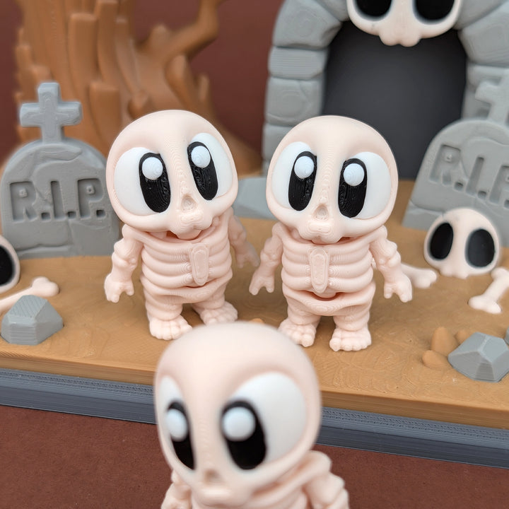 Big Eyed Skeleton