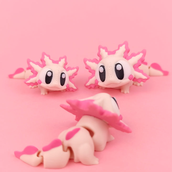 Big Eyed Axolotl