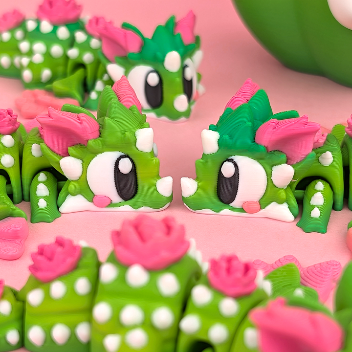 Big Eyed Cactus Bloom Dragon