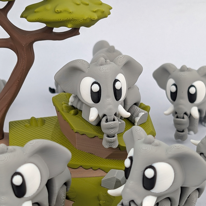Big Eyed Elephant