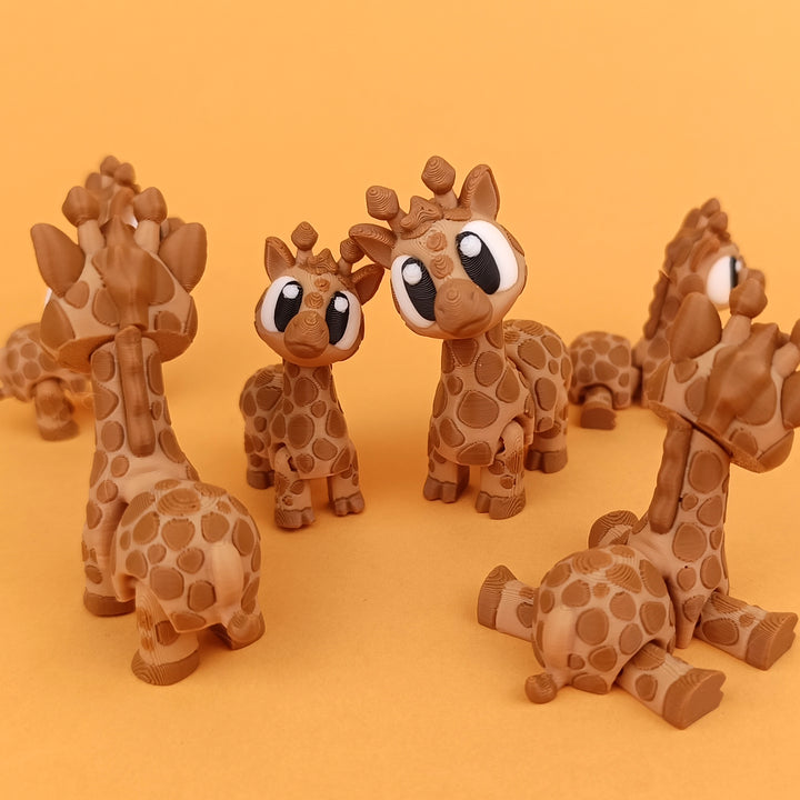 Big Eyed Giraffe
