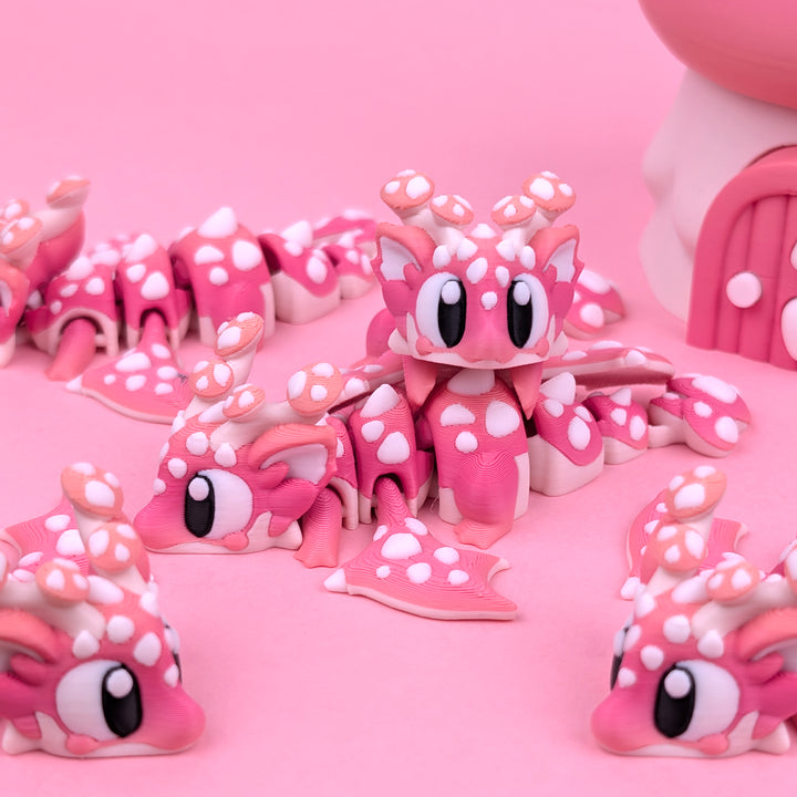 Big Eyed Mushroom Dragon