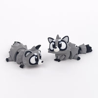 Big Eyed Raccoon