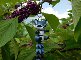 Fluffy Tail Racoon Key Chain