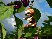Fluffy Tail Sloth Key Chain