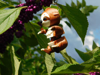 Fluffy Tail Sloth Key Chain