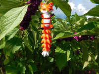 Fluffy Tail Fox Key Chain