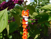 Fluffy Tail Fox Key Chain