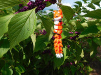 Fluffy Tail Fox Key Chain