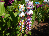 Fluffy Tail Unicorn Key Chain