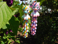 Fluffy Tail Unicorn Key Chain