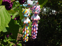 Fluffy Tail Unicorn Key Chain
