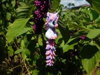 Fluffy Tail Unicorn Key Chain