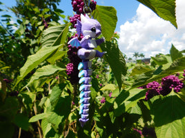 Fluffy Tail Dragon Key Chain