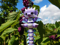 Fluffy Tail Dragon Key Chain