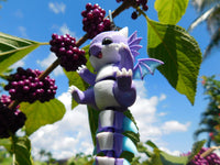 Fluffy Tail Dragon Key Chain