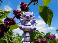 Fluffy Tail Dragon Key Chain