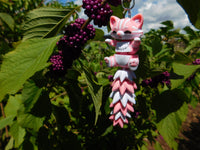 Fluffy Tail Cat Key Chain