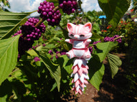 Fluffy Tail Cat Key Chain