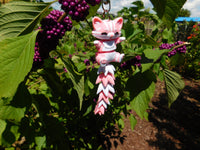 Fluffy Tail Cat Key Chain