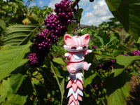 Fluffy Tail Cat Key Chain