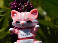 Fluffy Tail Cat Key Chain