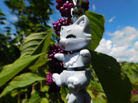 Fluffy Tail Wolf Key Chain