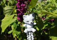 Fluffy Tail Wolf Key Chain