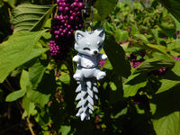 Fluffy Tail Wolf Key Chain
