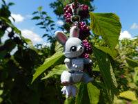Fluffy Tail Bunny Key Chain